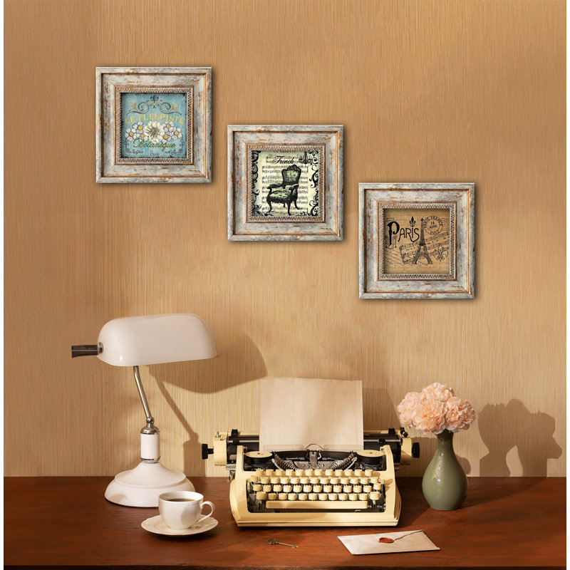 Stylish Decorative Framed Painting Set (3 Pieces), Modern Art, 7.9 x 7.9 inches Each | 100% MDF, Thickness: 0.1 inches | Perfect for Living Room, Bedroom & Office Décor, Unique Design Enhances Any Space