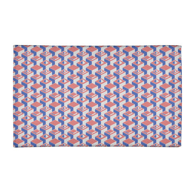 Tapis de zone mauve/orange light skyscrapers