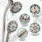 Drill-Free Dual Shower Head Spa System-110680025