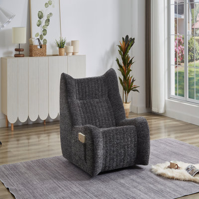 Fauteuil à billes pour adultes avec accoudoirs - Fauteuil d'appoint surdimensionné et confortable pour salon, chambre à coucher
