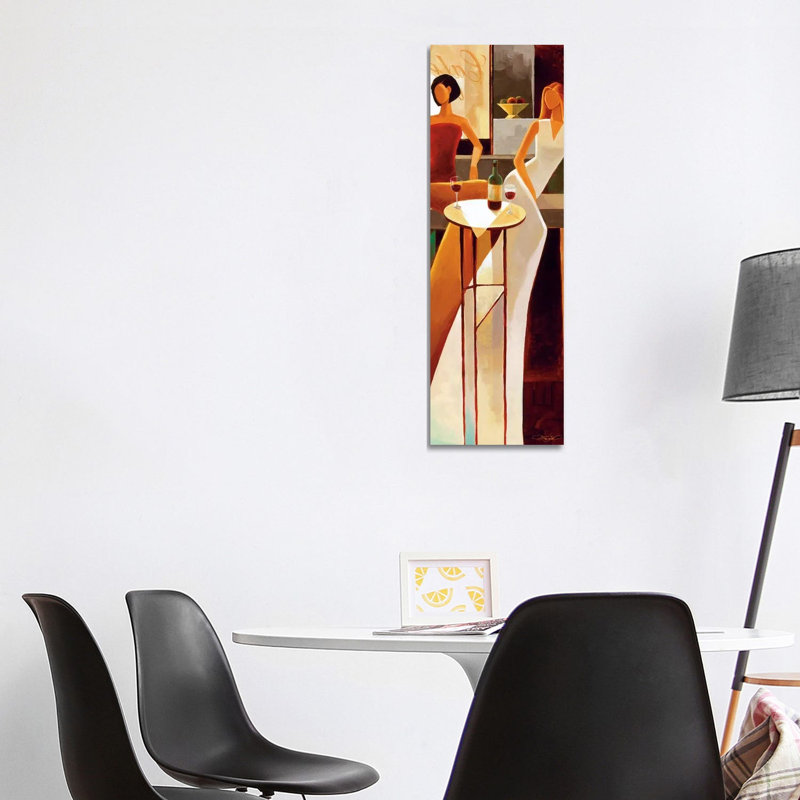 Les Sirens by Keith Mallett - Wrapped Canvas Panoramic Print, 121.92 cm H x 40.64 cm W x 1.91 cm D