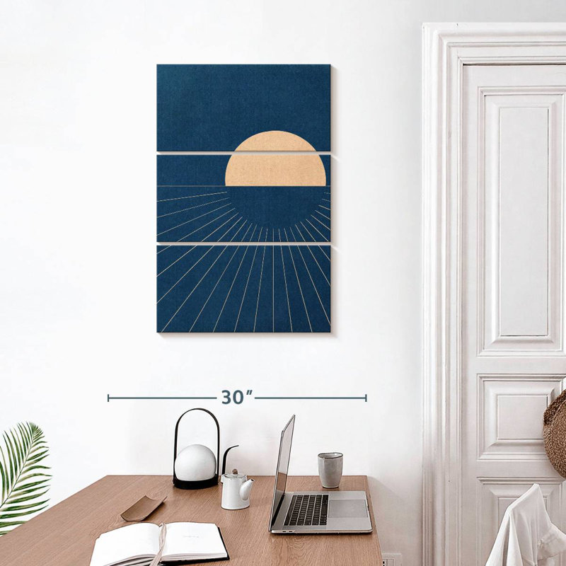 Coucher de soleil Oberle Mod, H 32 po x l 20 po
