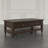 Tocco Transitional Modern Three Piece Coffee Table Set - Dark Brown-1531097918