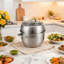 Living And Home 8L Steel Pot Set