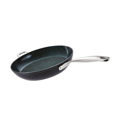 Cuisine::pro® GREEN STONE 12.5in Frypan with Helper Handle