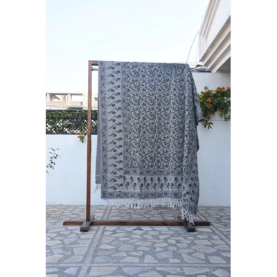Courtepointe à motif de blocs, jeté et couverture pour canapé et literie, courtepointe en tissu indien, courtepointe faite à la main de taille très grand
