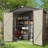 6' W x 4' D Lockable Outdoor Metal Storage Shed for Garden Tools & Patio Storage-88165560