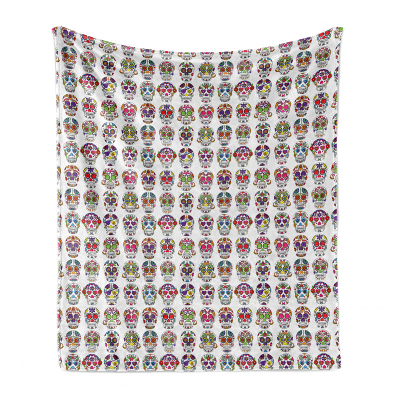 Hand Woven Throw Blanket, 70" W x 90" L