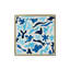 Cutouts In Blue Print by Jamie Merida