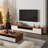 Dawnee Modern Wood TV Stand Media Console 4 Drawers Open Storage Cabinet Walnut Veneer Fully-assembled-1879744180-1879433036