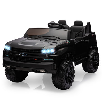 Remise électrique à 2 places pour véhicule 2 places sous licence 24 V de Silverado, suspension à ressort à 4 roues, modes à 3 vitesses et télécommande pour les parents, véhicule pour enfant à piles