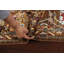 Mahbub One-of-a-Kind 8'1" X 9'8" Wool Area Rug in Brown