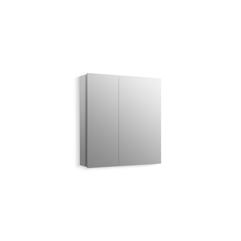Embark Premium. Rectangular Two-Door Medicine Cabinet, 26" H x 25" W x 4" D