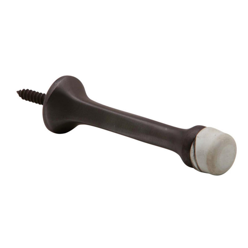 Butoir de plinthe en laiton IVES, Bronze vieilli