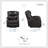 Neroli 30.5" Transitional Faux leather Power Recliner with Effortless One-Touch Power Reclining, Durable Metal Reinforced Frame-695542362