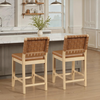 Reid Vegan Leather Counter Chair