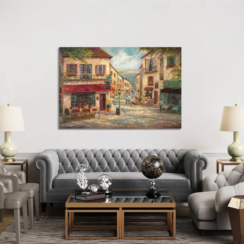 Salvatore's by Ruane Manning - Wrapped Canvas Print, 152.5 cm H x 101.5 cm W