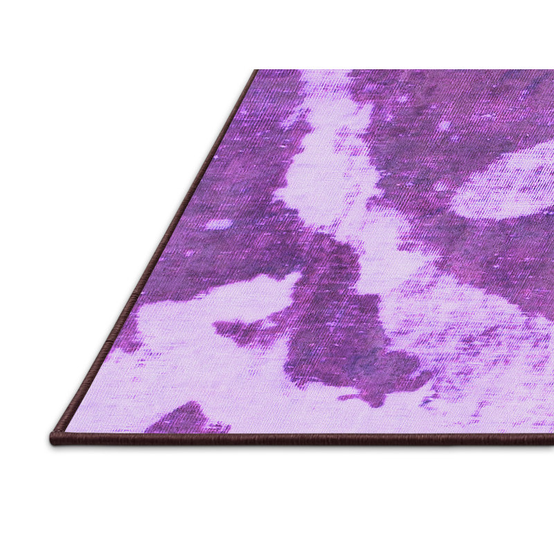 Tapis mauve Deery, Rectangle 2 pi x 4 pi