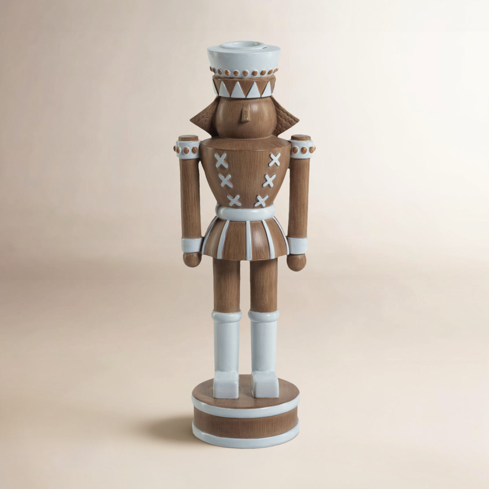 Fernie Nutcracker Taper Candle Holder