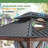Aluminum Patio Gazebo with Double Roof-90577629