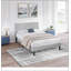 Base de lit tapissier grand format avec tête de lit moderne en tissu capitonné, parfaite pour les chambres contemporaines et un sommeil confortable.-90212110-90212099