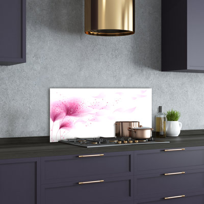 50cm W x 100cm L Glass Peel and Stick Panel