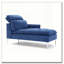 Chaise longue rembourrée Meshawn avec appui-tête réglable-2074531044