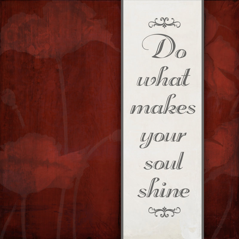 Soul Shine - Wrapped Canvas Print, 30cm H x 30cm W x 3.8cm D