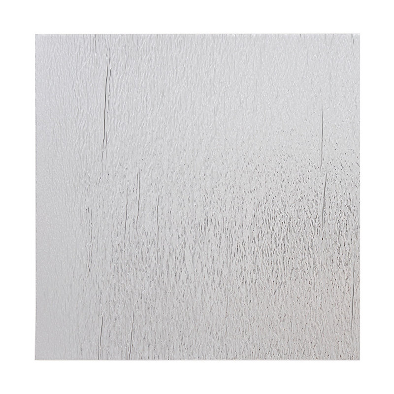 10Pcs Self-Adhesive Marble Pattern Wall Tile Stickers, 40cm L x 40cm W, White/Grey