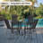 Metal Outdoor Stacking Dining Side Chair-1411024147