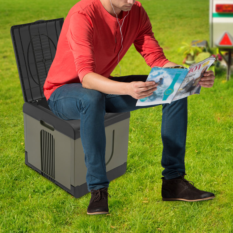 Foldable Toilet For Camping, Army Green