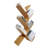 Dionisie 6-Tier Tree-Shape Bamboo Small Bookcases Book Organizer