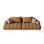 Causeuse-coussin modulaire brun 100% polyester-1566666893
