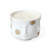 Muse Gilded Scented Designer Candle with Ceramic Holder