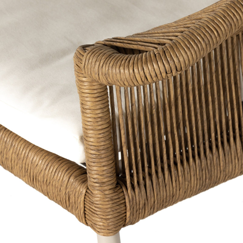 Chaise de salle à manger d'extérieur Melby - Sable texturé