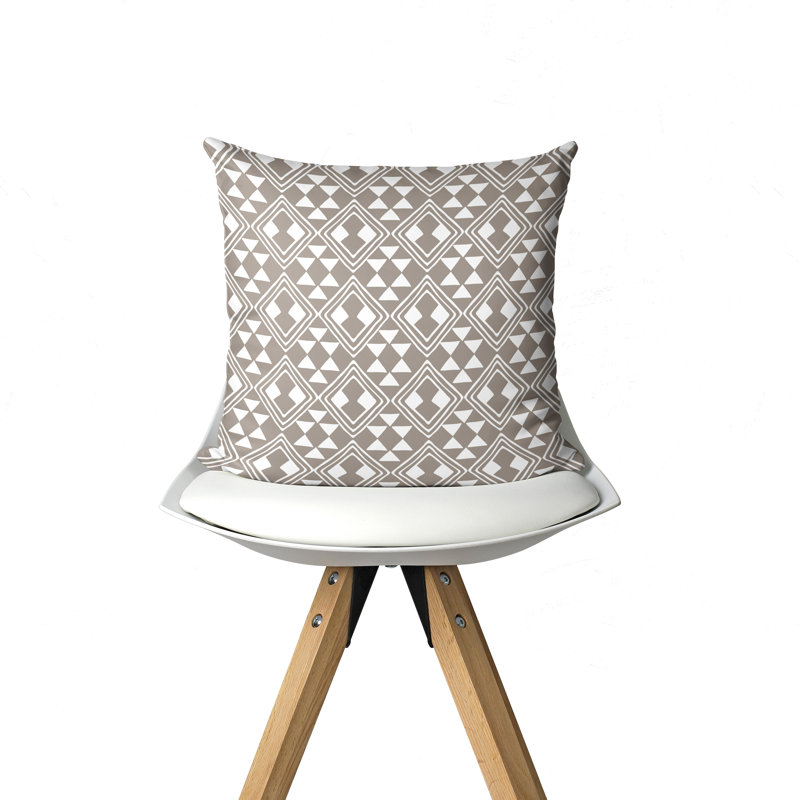 Housse de coussin d'intérieur tribal Komi, 20 po X 20 po
