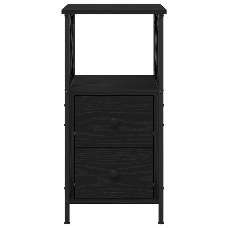 34cm W Manufactured Wood Bedside Table