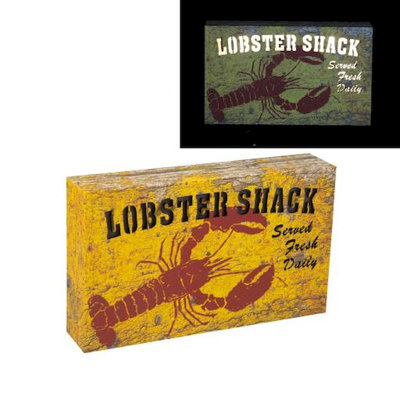 Plaque de shack homard Kindig