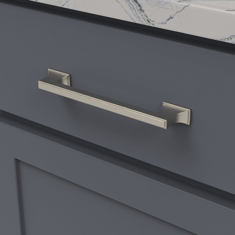 Brownstone Bar / Handle Pull, 6 5/16", Satin Nickel
