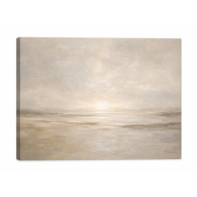 Warm Neutral Sunrise Horizon Wrapped Irisha