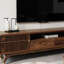 Nouveau meuble télé de style chinois rétro-2067420081