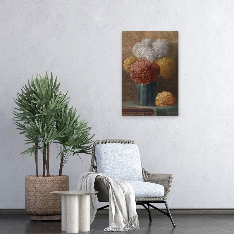 Hortensia traditionnel d'automne II, H 24 po x l 16 po