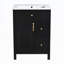 Meuble-lavabo 24 po avec lavabo en céramique-646938144