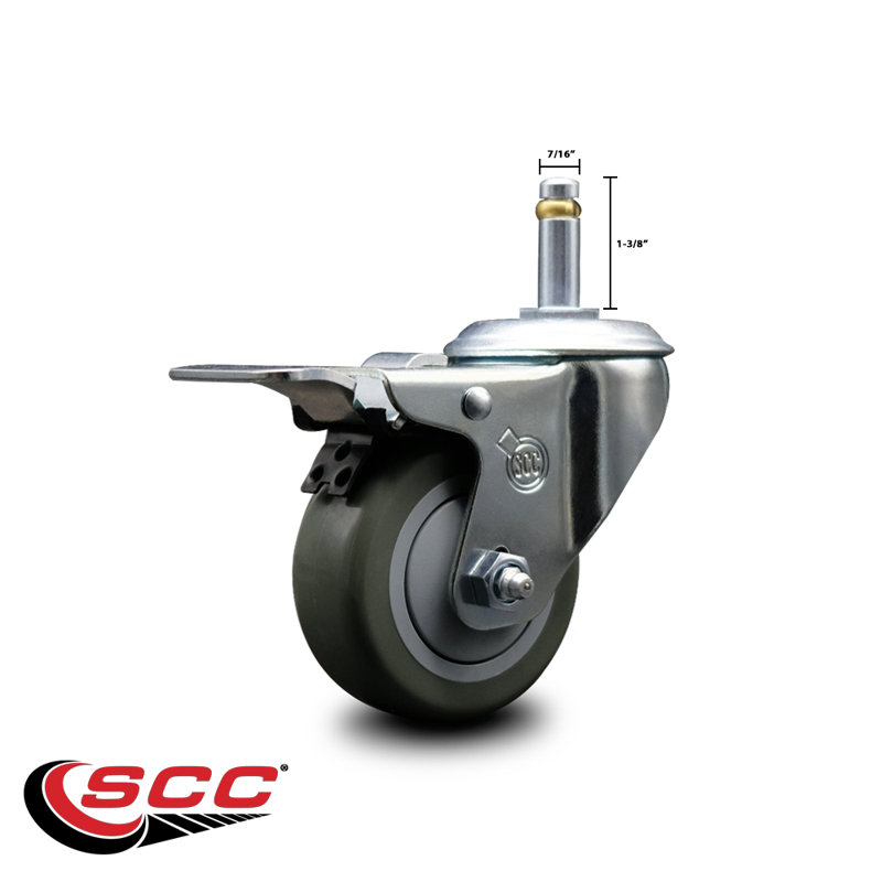 Stem Caster, Gray