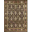 Silver Screen Hand Knotted Wool Area Rug in Black/Beige/Red-50943531