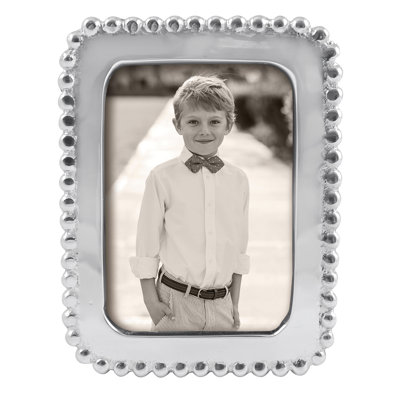 Beaded Metal Picture Frame