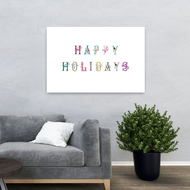Boho, joyeuses fêtes, art floral contemporain d'hiver, H 48 po x l 32 po