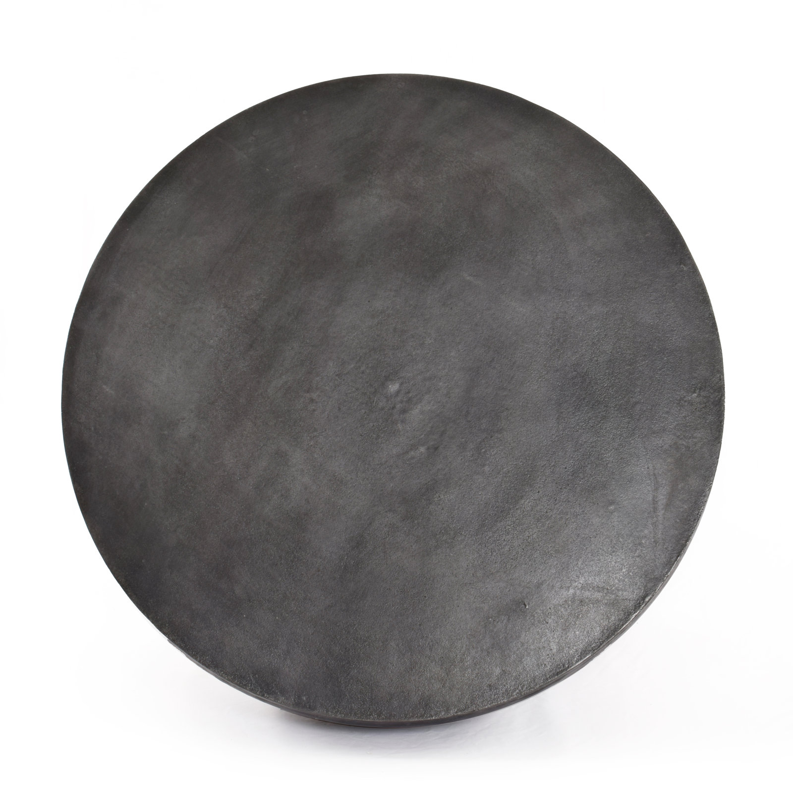 36'' Metal Outdoor Coffee Table, Black