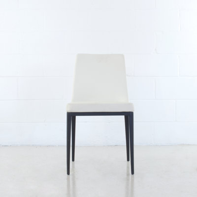 18'' H Faux Leather Upholstered Side Chair