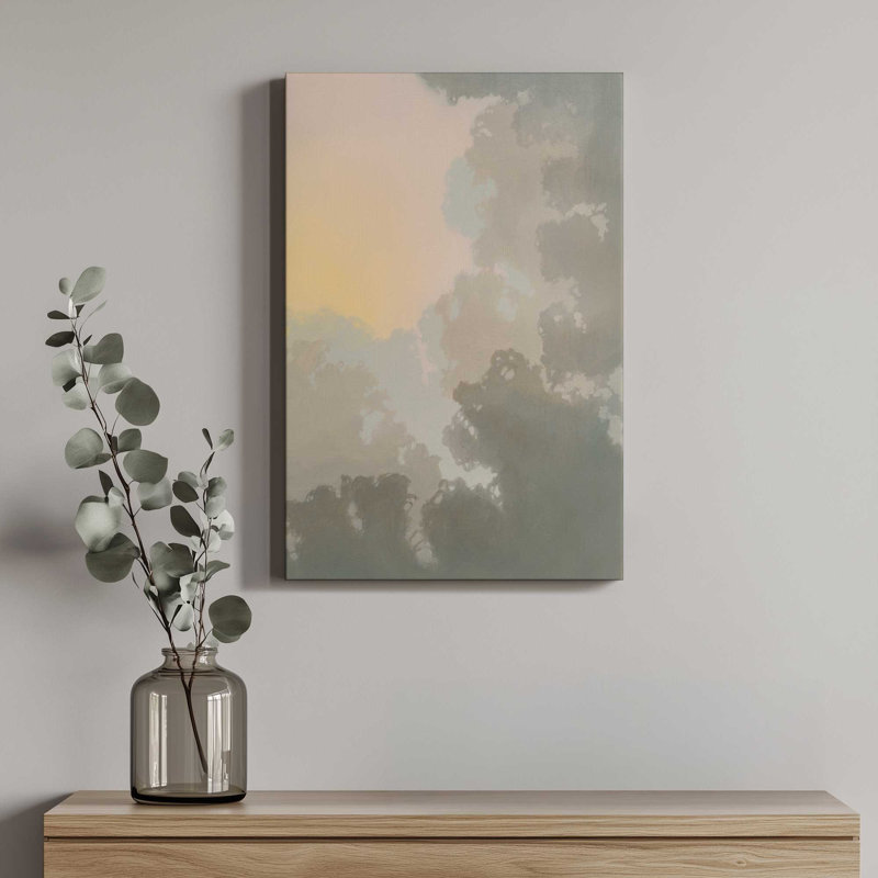 «Hearted Dawn II» par Grace Popp, reproduction d'art sur toile, Toile tendue, Ne s’applique pas, H 18 po x l 12 po